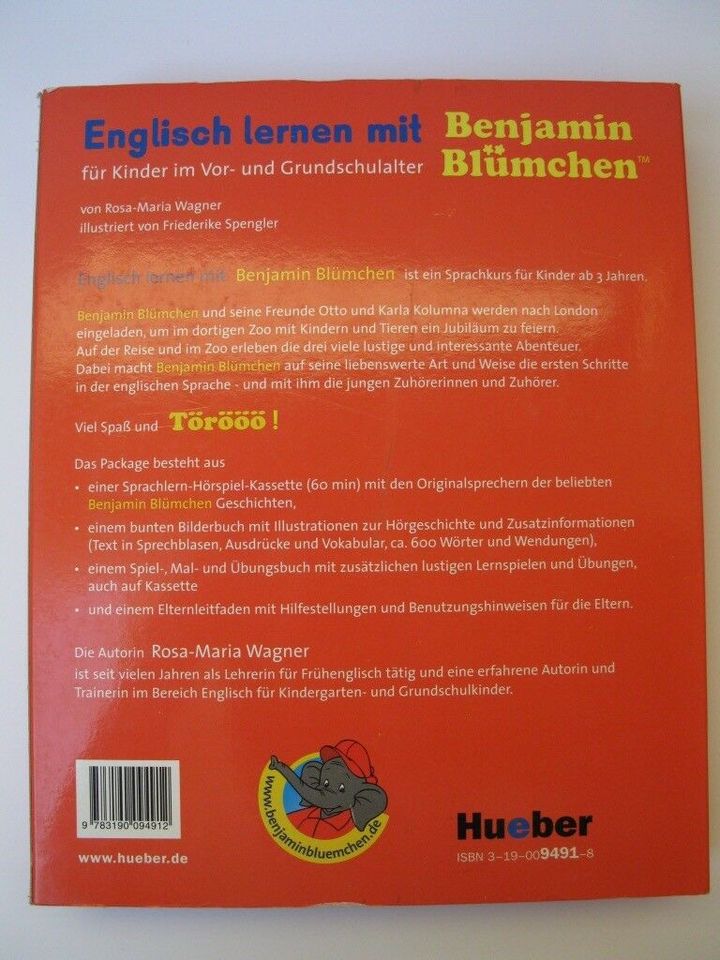 Englisch lernen mit Benjamin Blümchen NEU OVP TOP ZUSTAND in Winnenden