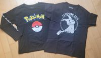 2x POKEMON Shirts 140 schwarz H&M RESERVED ORIGINAL TOP Wuppertal - Oberbarmen Vorschau