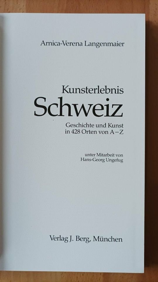 Buch - Kunsterlebnis Schweiz für 5,20 € inkl. Versand in Merseburg