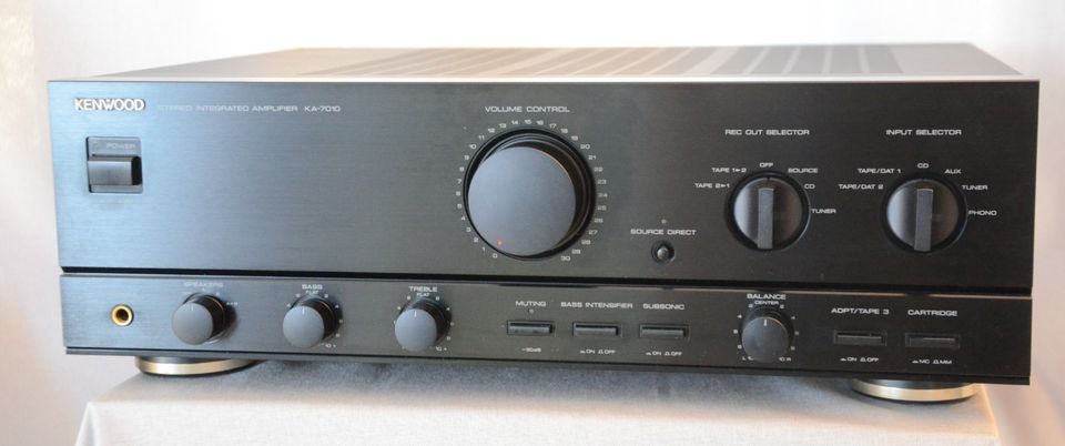 Kenwood KA 7010 Stereo Verstärker Schwarz*Gewährleistung * in Glottertal