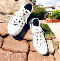 Converse All Star Sneaker / Schuhe /  Chuck in Weiß Größe 36,5 Baden-Württemberg - Göppingen Vorschau
