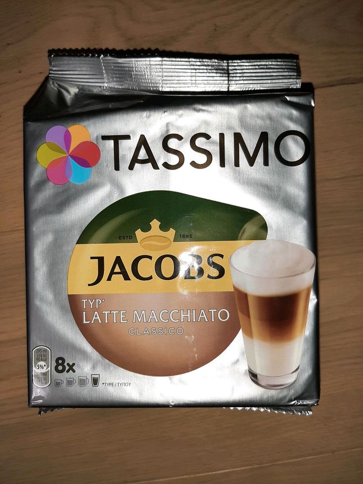 Tassimo Jacobs Latte Macchiato 2x Tabs für je 8Tassen in Sprockhövel