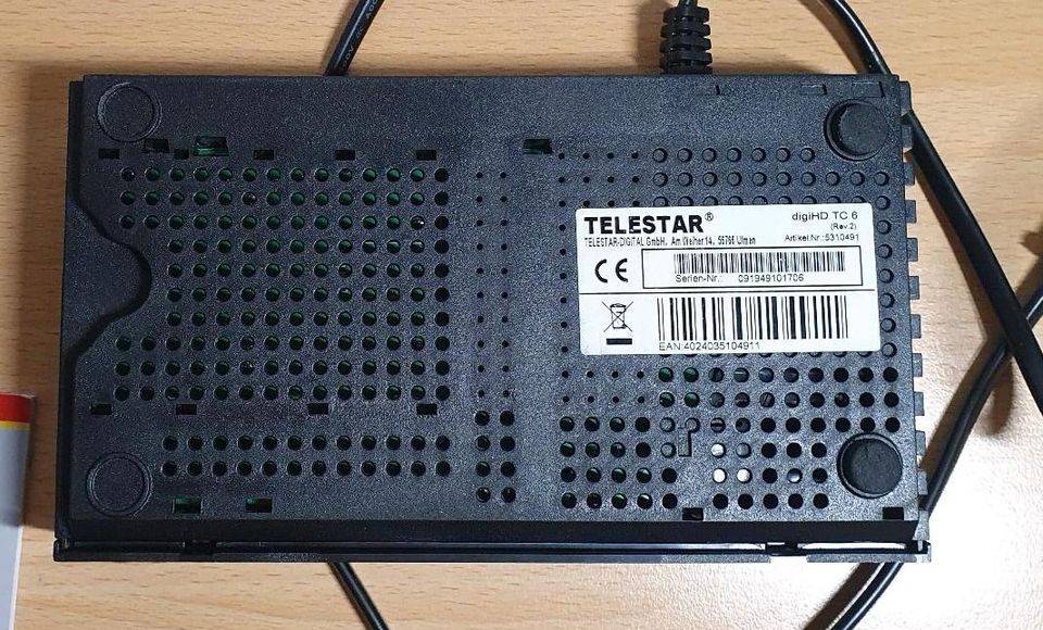 Telestar Receiver Receiver Digital HD TC 6 in Bonefeld