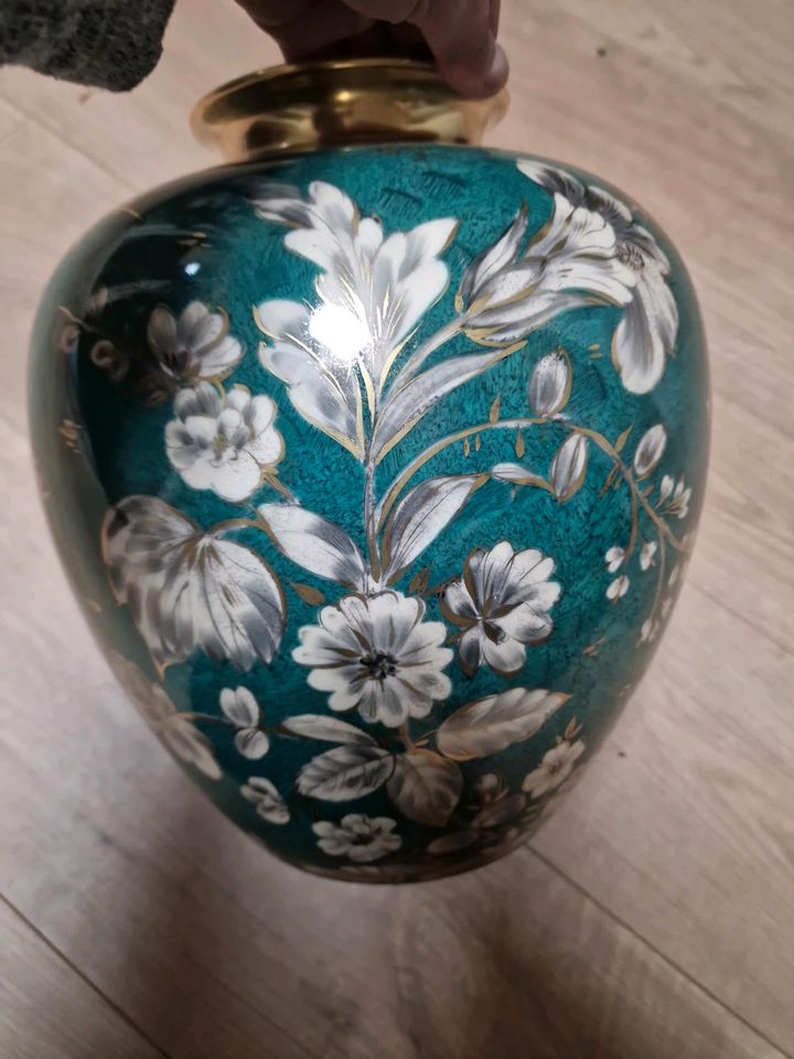Rosenthal W. Mutze Goldrausch Vase 30 cm Handgemalt top in Rheda-Wiedenbrück
