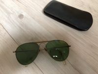 Alte Retro Sonnenbrille mit Lederetui Hessen - Altenstadt Vorschau