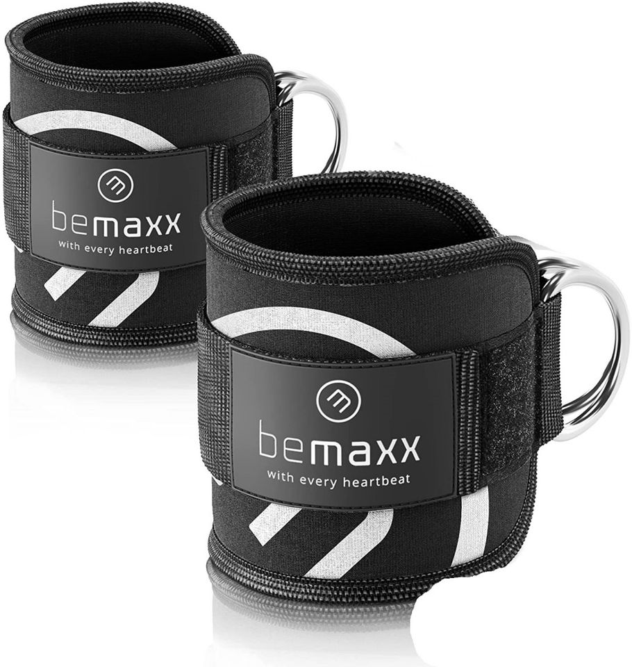 BeMaxx Fußschlaufen 2er Set Beintrainer Foot Ankle Straps in Birkenfeld