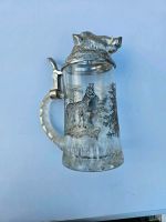 BMF Westdeutschland Glas Bier Stein Zinn Schwein Schwein Schweine Brandenburg - Gosen-Neu Zittau Vorschau