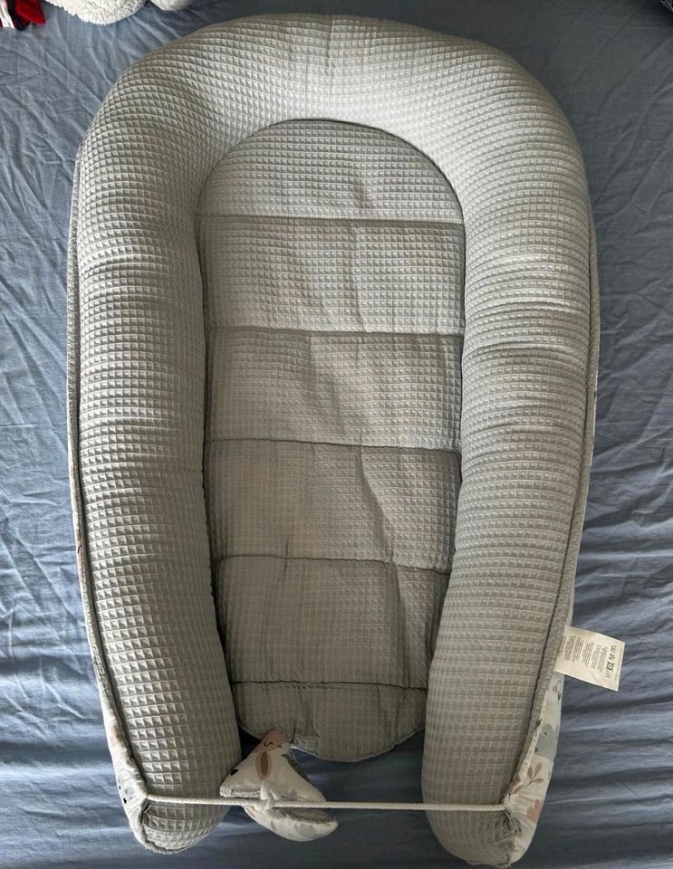 Babynest Nestchen 90x50 cm zweiseitig in Roxel