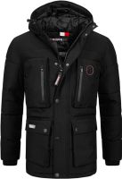 Geographical Norway Herren Winterjacke Parka Jacke Kapuze Chemnitz - Kaßberg Vorschau