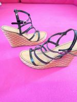 Esprit Collection Sandalen Wedges Gr. 38 Keilabsatz schwarz Niedersachsen - Stadthagen Vorschau