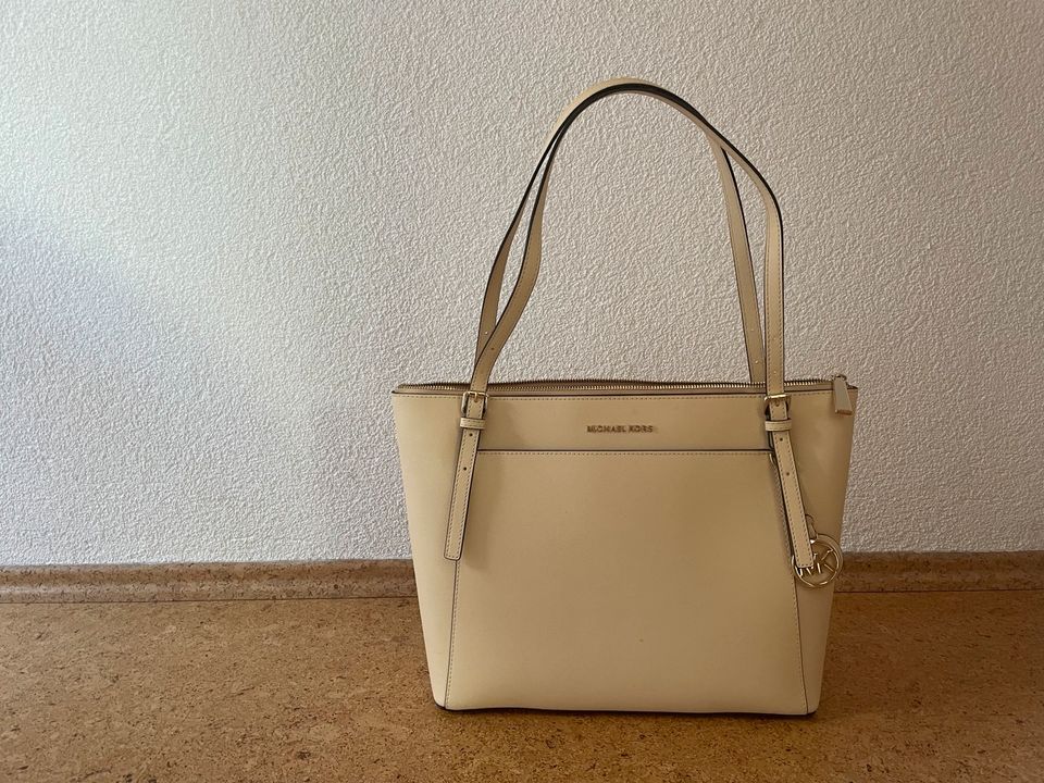 Michael Kors Tasche, Handtasche Cremefarben in Werbach