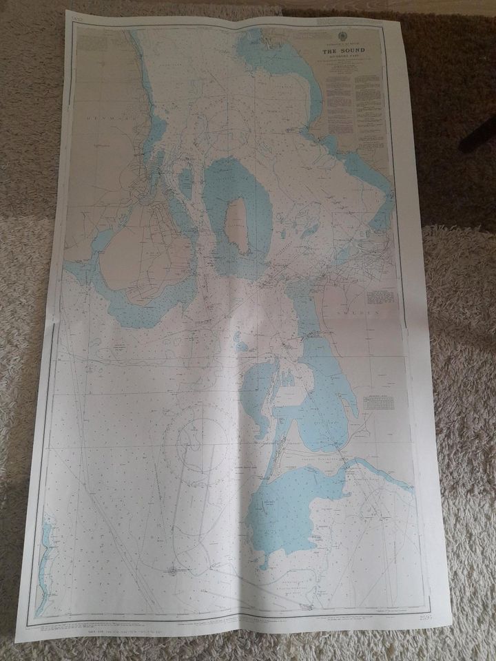 Seekarte Dänemark in Wismar