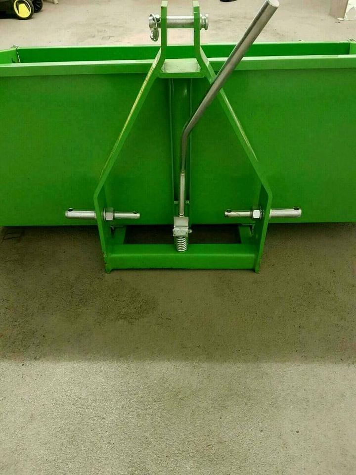 Heckmulde Heckcontainer Mulde 125cm kippbar Kleintraktor neu in Königsbrück