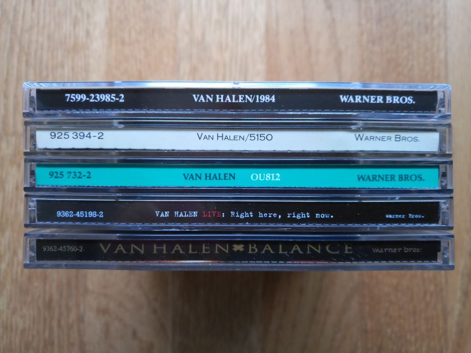 5 CDs Van Halen: eine kleine Discografie in Bochum