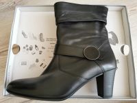 NEU Damenschuhe Gabor - Stiefel (6cm) | Leder, schwarz | Gr. 38 Hessen - Wettenberg Vorschau