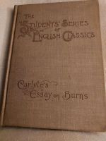 Carlyle's Essay on Burns, The Student's Series of English Classic Kreis Pinneberg - Halstenbek Vorschau