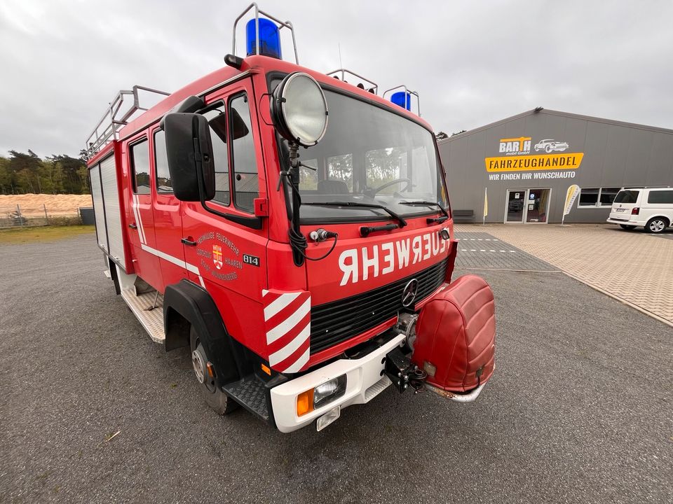 Mercedes Benz 814 LF 8 Feuerwehr 7,5t in Lengerich