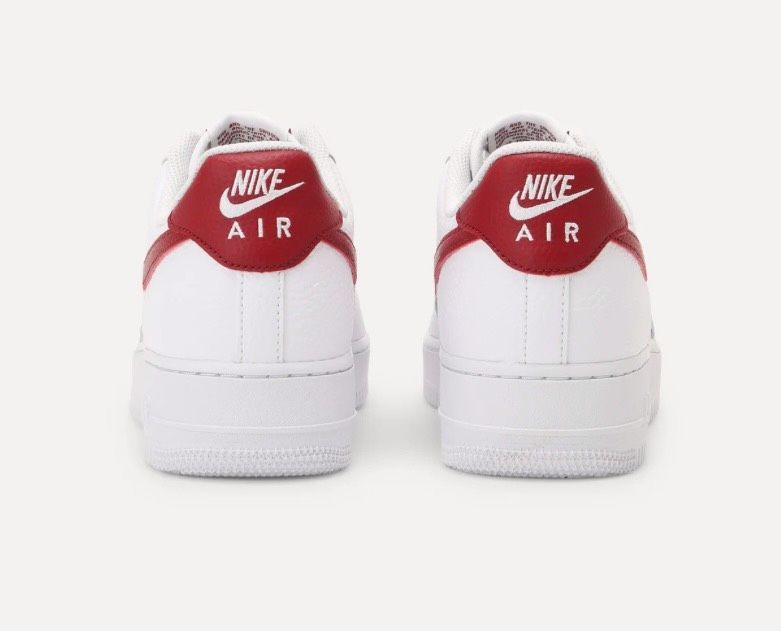 Nike Air Force 1 (One) GR.44,5 US10,5 weiß/rot NEU+OVP in Berlin