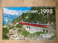 Eisenbahn Kurier 1998 Kalender Alpenbahnen sehr gut Baden-Württemberg - Laupheim Vorschau