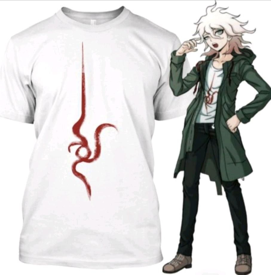 DanganRonpa Nagito Komaeda - Cosplay T-Shirt (Größe: M) in Neustadt