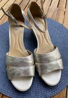 ♡ GEOX Respira Sandalen Silber Größe 41 ♡ Nordrhein-Westfalen - Hilden Vorschau