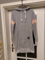 Esmara Longpullover Hoodie grau rosa Größe 40/42 Thüringen - Olbersleben Vorschau