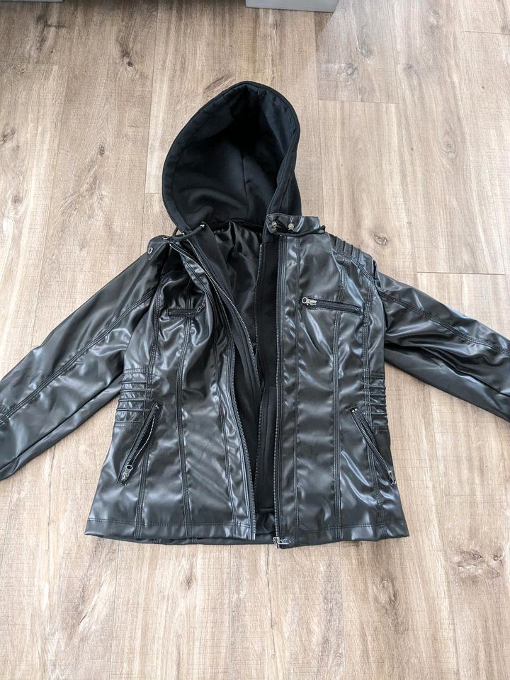 Kunstleder Jacke wie neu L in Werther (Westfalen)