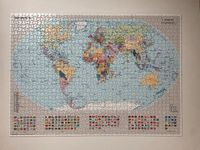 Puzzle 1500 Teile Weltkarte Nordrhein-Westfalen - Oberhausen Vorschau