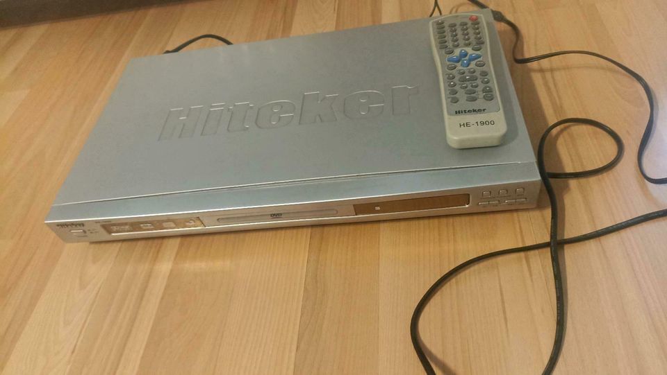 HITEKER HE-1900 DVD Player + Fernbedienung in Saarbrücken