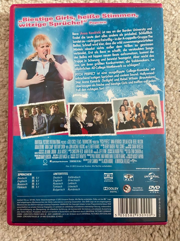 Pitch Perfect DVD Teil 1 in Ganderkesee