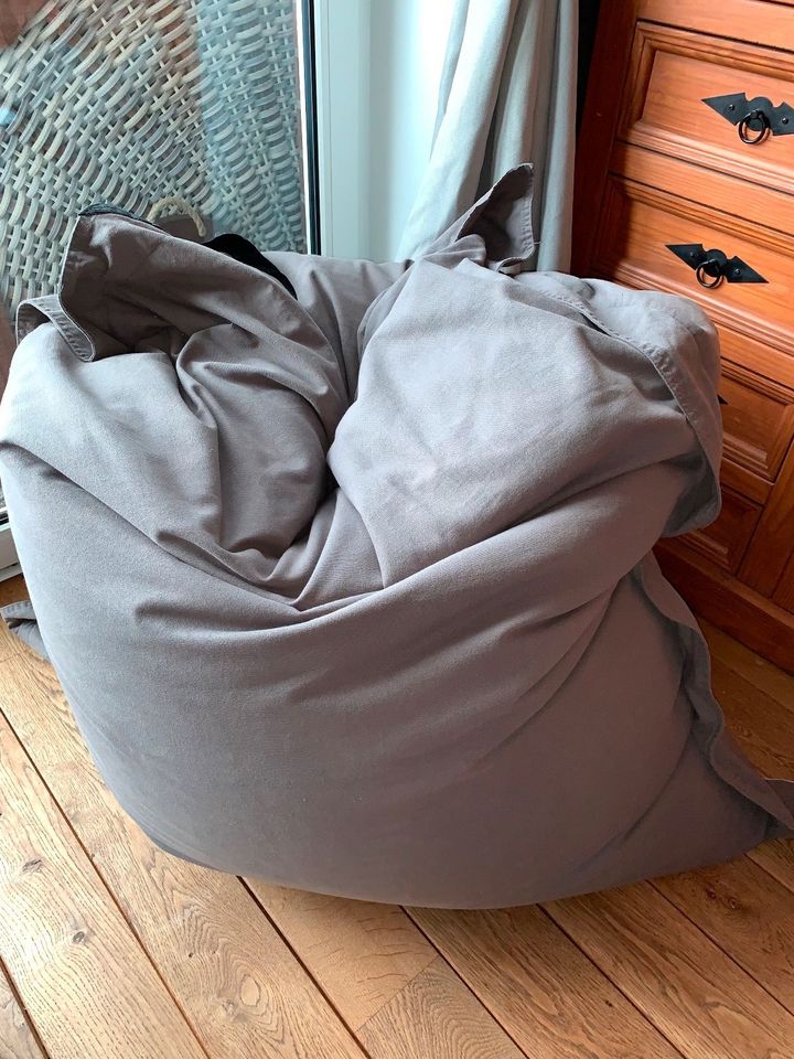 LazyBag Sitzsack XXL aus Baumwolle, Kindersitzsack 180x140 cm in Winsen (Luhe)