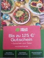 Hello fresh Gutschein 125€ Gutschein Niedersachsen - Werlte  Vorschau