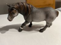 Schleich Pferd 13626 Percheron Stute mit Fähnchen Sammlerstück Hessen - Kassel Vorschau