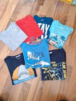 Tshirt 116 122 Dino Hai blau grau Tom Tailor Blue Seven Topolino Bayern - Kumhausen Vorschau