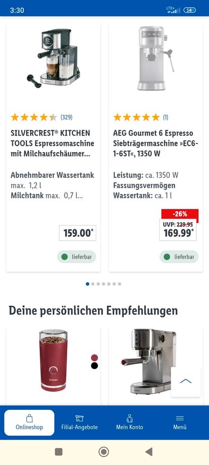 Espresso Maschine m. Milchaufschäumer ( Restgarantie ) in Duisburg -  Rumeln-Kaldenhausen | Kaffeemaschine & Espressomaschine gebraucht kaufen |  eBay Kleinanzeigen ist jetzt Kleinanzeigen