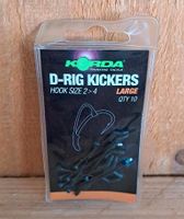 Korda D-Rig Kickers Hook Size 2 > 4 Large (QTY 10) NEU OVP Angeln Niedersachsen - Bad Bentheim Vorschau