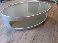 KARE DESIGN COUCHTISCH BEISTELL 120x66 weiß hochglanz, Glas oval Nordrhein-Westfalen - Übach-Palenberg Vorschau