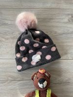 92-104 ❤️ H&M dicke Wintermütze mit Bommel rosé grau Dresden - Trachau Vorschau