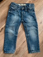 Coole used look denim jeans Gr. 92 Sachsen - Großweitzschen Vorschau