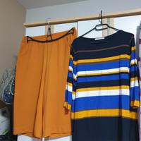 2tlg set gr 44 caprihose u pass longshirt mega Nordrhein-Westfalen - Bergheim Vorschau