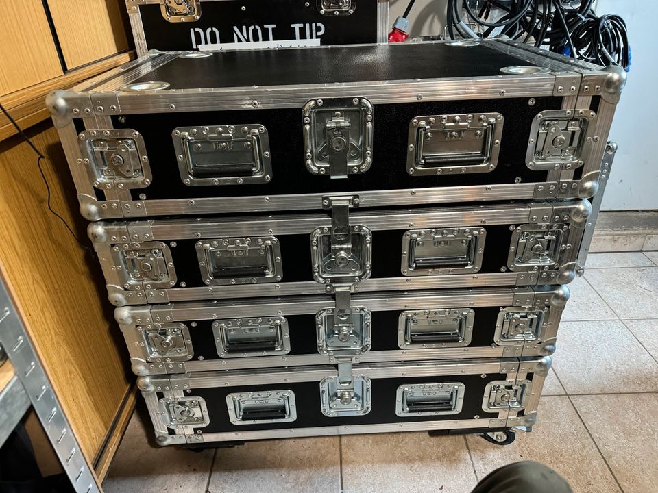 4x Flightcase 19“ DoubleDoor 75cm tief Case Server 3HE 4HE Dimmer in Berlin