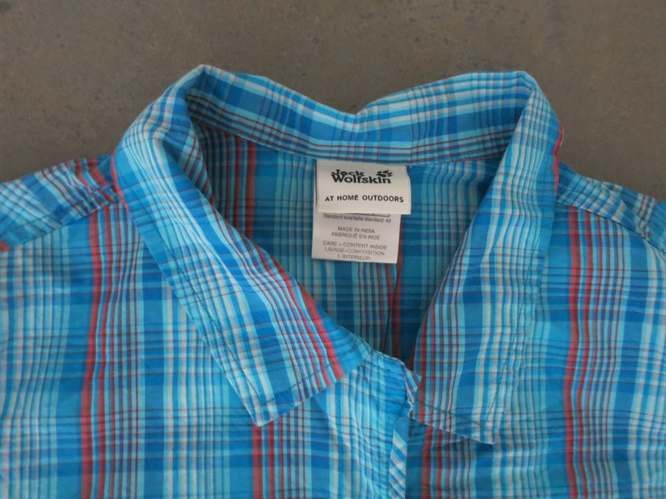 Bluse Hemd von Jack Wolfskin  in Gr. M sehr gut  erhalten in Donauwörth