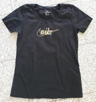 Nike T-Shirt mit goldener Schrift Gr. S Rheinland-Pfalz - Armsheim Vorschau