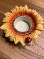 Partylite, Kerzenhalter Sonnenblume mit Marienkäfer Sachsen - Naunhof Vorschau