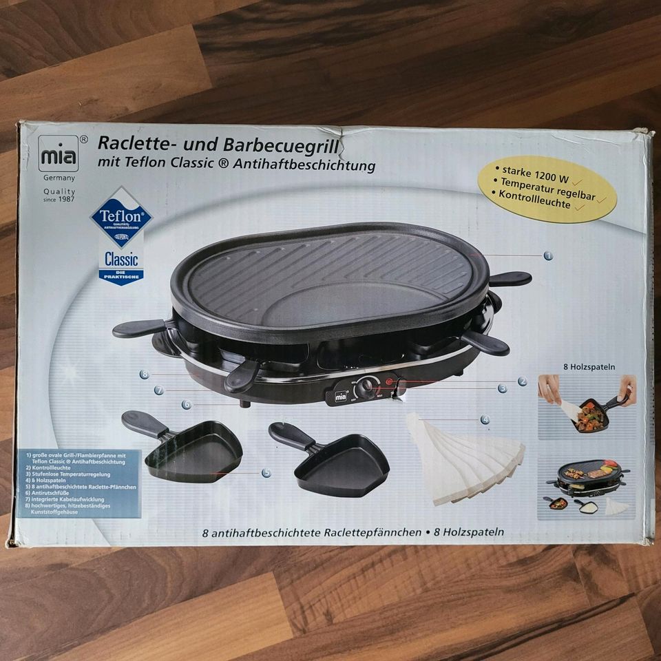 Mia Raclette- und Barbecuegrill für 8 Personen in Wiesbaden