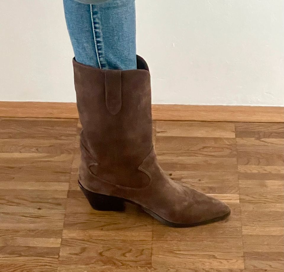 Vanessa Wu, Western Boots, Taupe, 40, NEU in Goldbach