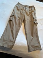 Herren Hose kurz khaki XL 94cm Länge Cargo Wanderhose Sachsen - Bannewitz Vorschau