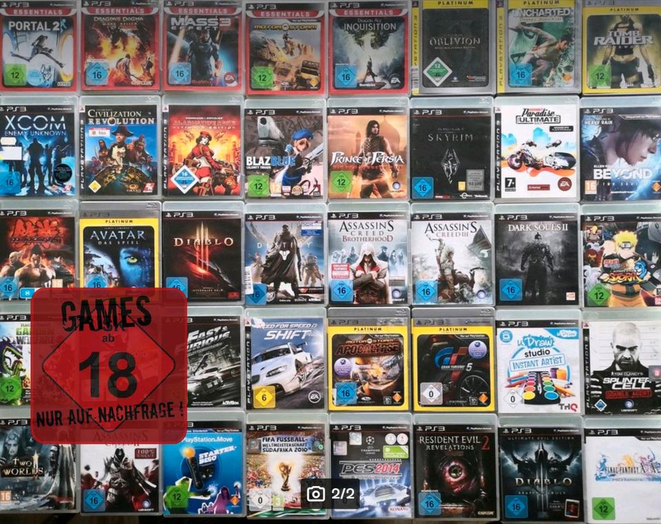 PS3 Spielesammlung / PlayStation 3 in Düsseldorf