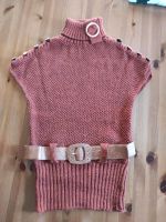 Kurzarm Longpullover Handgestrickt Gr. 34/36 mit Gürtel Baden-Württemberg - Steinhausen an der Rottum Vorschau