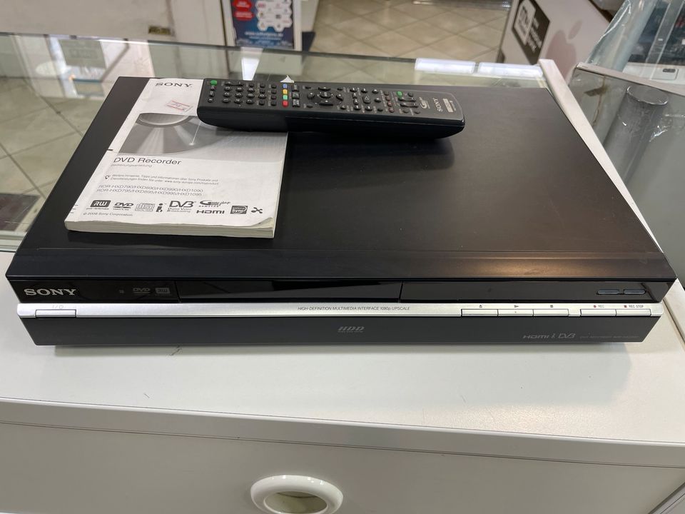 Sony Recorder RDR-HX980 HDD/DVD in Friedrichshain-Kreuzberg - Kreuzberg |  DVD Player & Recorder gebraucht kaufen | eBay Kleinanzeigen ist jetzt  Kleinanzeigen